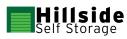 Hillside Self Storage logo